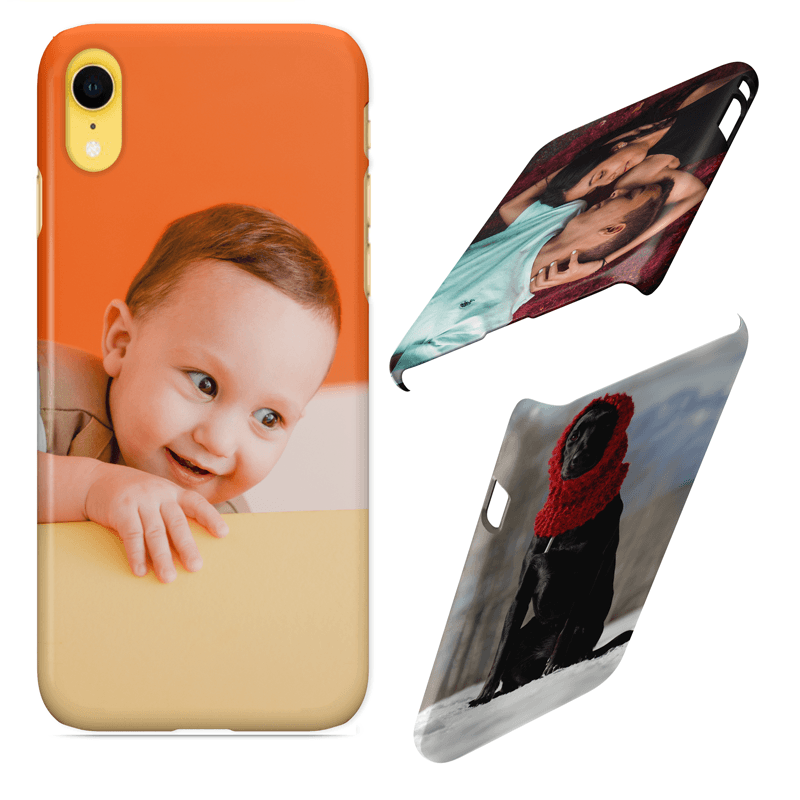 iPhone XR Personalised Case Snap On Case Free UK Delivery