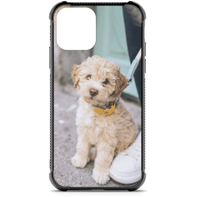 iPhone 12 Pro Max Custom Case - Black Bumper for iPhone 12 Pro Max