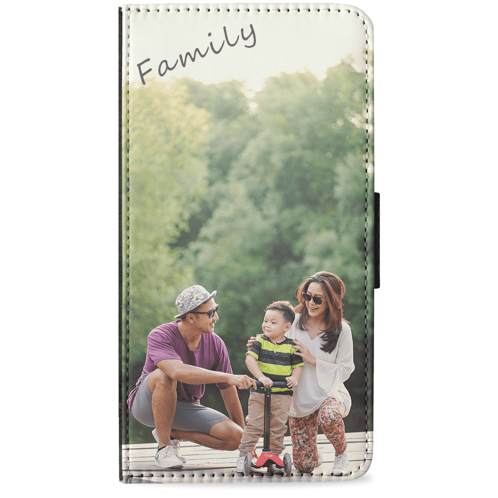 iPhone 17 Personalised Wallet Case | Add Photos & Designs