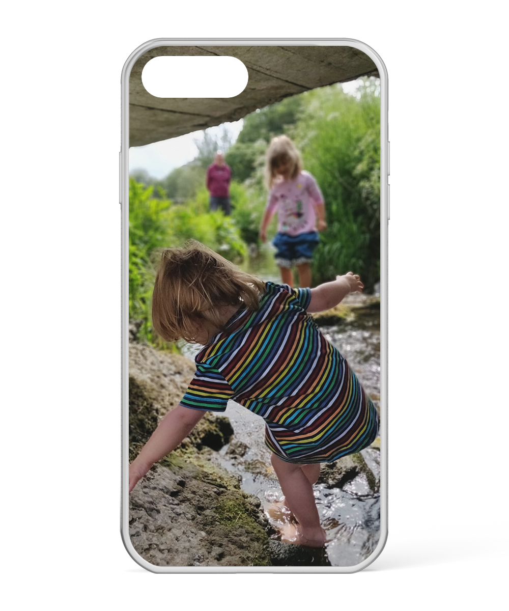 iPhone 8 Plus Picture Case - Clear Bumper