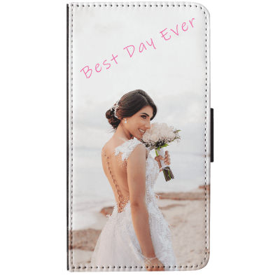 iPhone 8 Plus Personalised Wallet Case - Faux Leather for iPhone 8 Plus