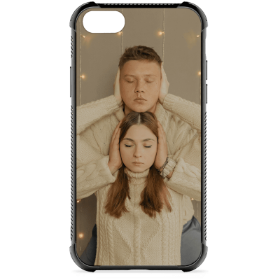 iPhone SE 2020 Custom Case - Black Bumper for iPhone SE 2020