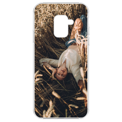 Samsung A8 2018 Picture Case - Clear Bumper for Samsung A8 2018