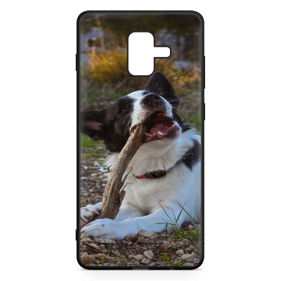 Samsung Galaxy A6 Custom Case - Black Bumper for Samsung Galaxy A6