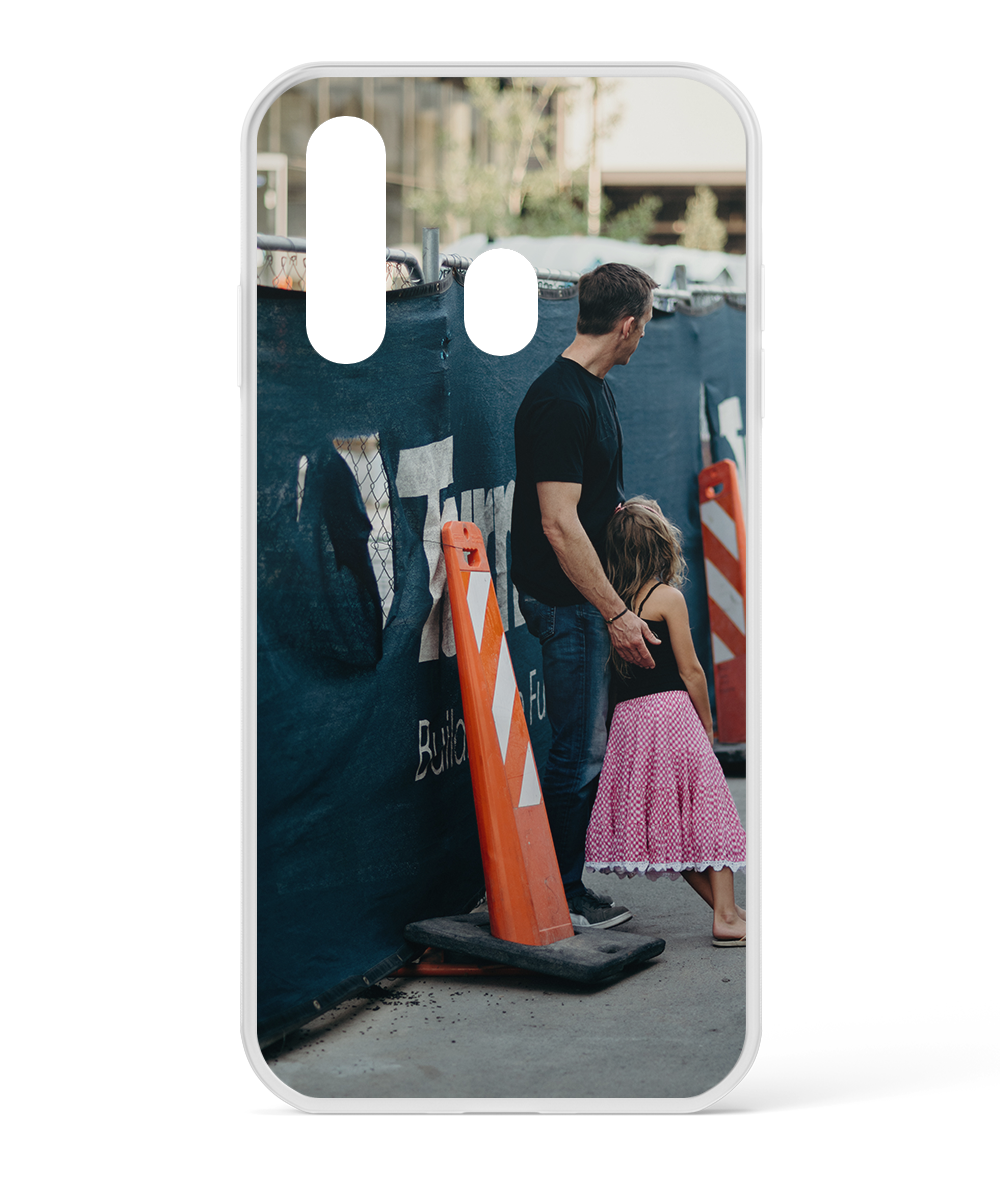 Samsung Galaxy A8s Picture Case - Clear Bumper