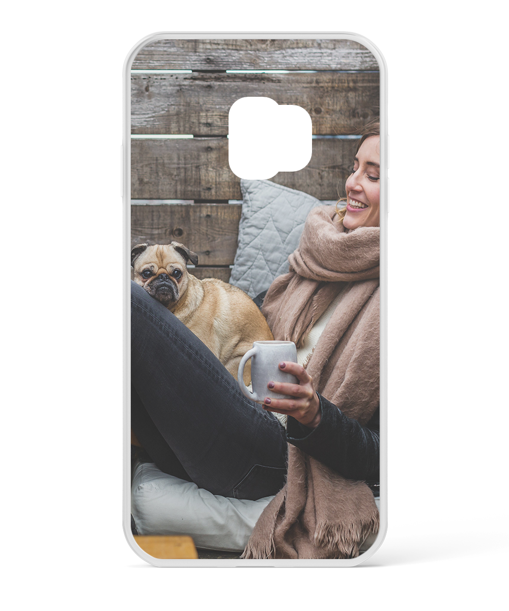 Samsung Galaxy J2 Pro 2018 Picture Case - Clear Bumper